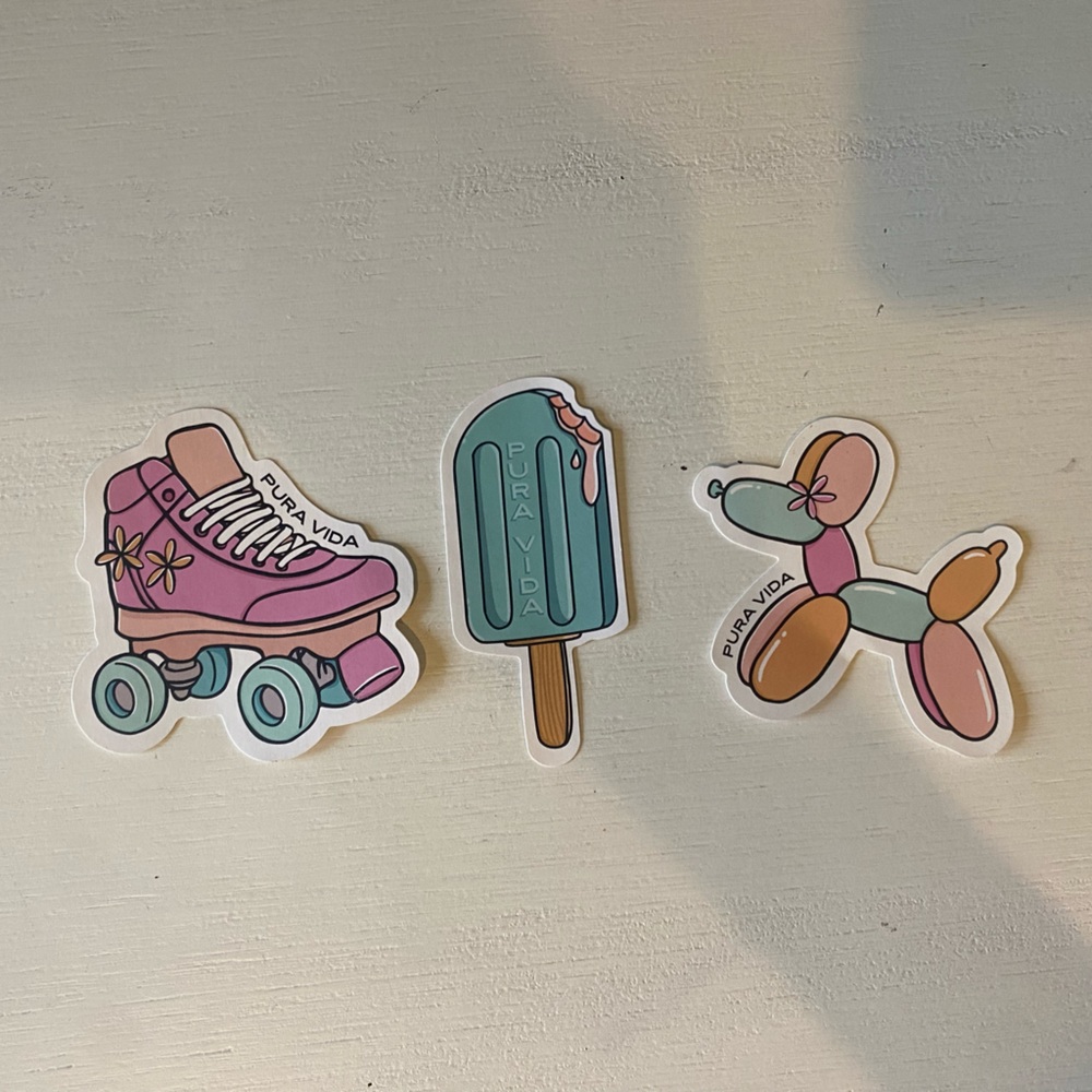 Pura Vida Sticker Set